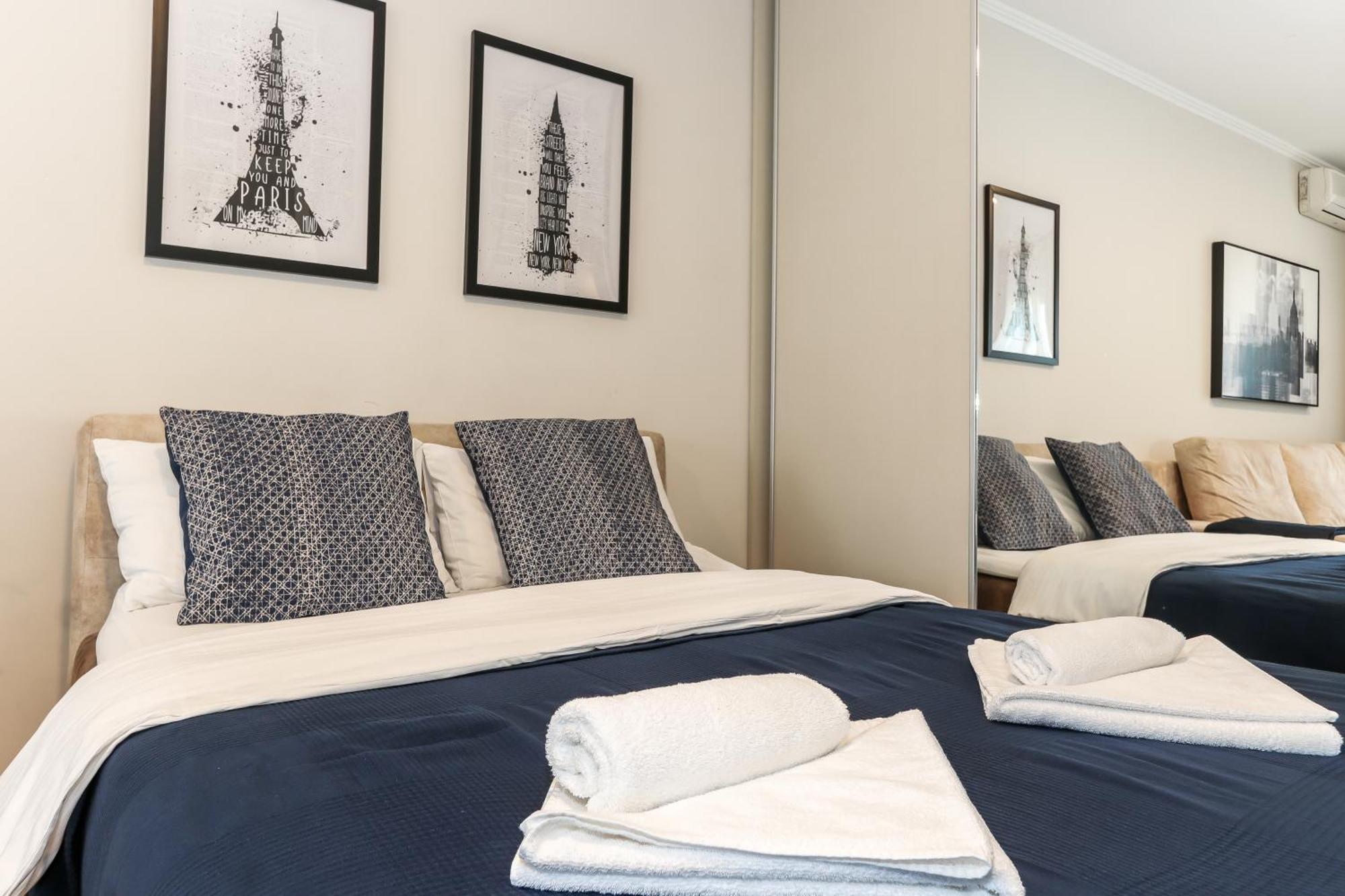 New Belgrade Apartments, Parking 5 Eur Per Day エクステリア 写真