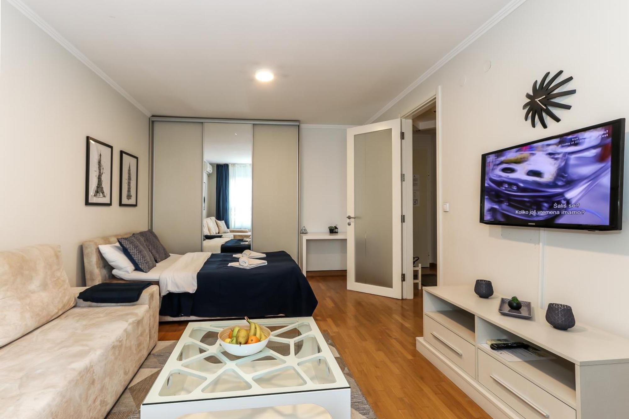 New Belgrade Apartments, Parking 5 Eur Per Day エクステリア 写真