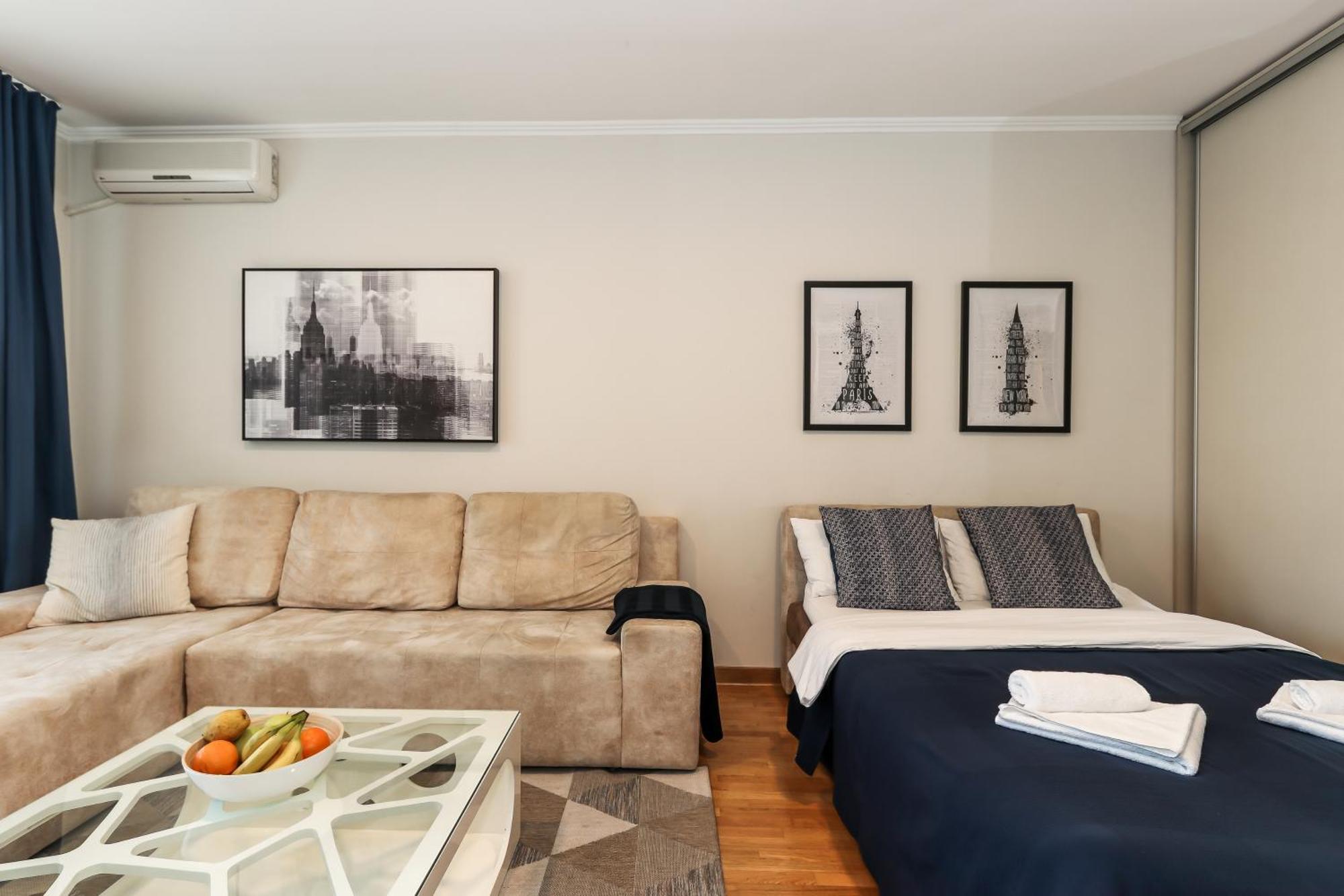 New Belgrade Apartments, Parking 5 Eur Per Day 部屋 写真